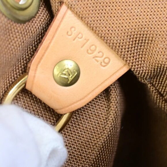 LOUIS VUITTON Montsouris MM Backpack Bag Monogram Leather Brown M51136 99FB425 - Picture 5 of 16